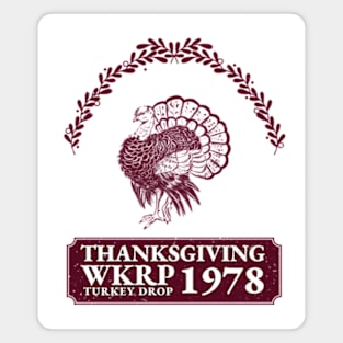 WKRP Turkey Drop 1978 Magnet